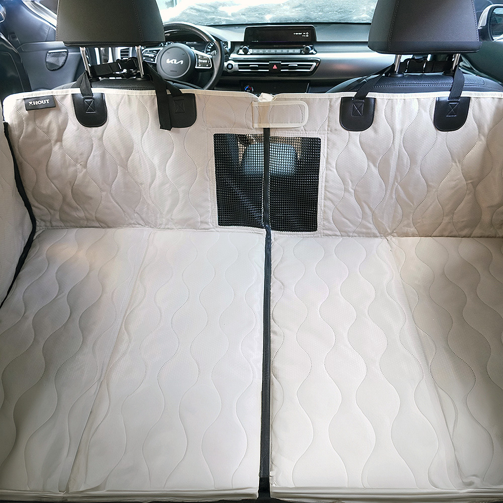 하웃 강아지 카시트 대형견 카시트 애견 풀커버 뒷좌석 카시트 Ver2.5