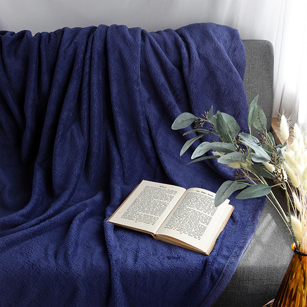 BEDDING 털담요 블루 6700.1360, 1500mmx2000mm - 상세 이미지 4