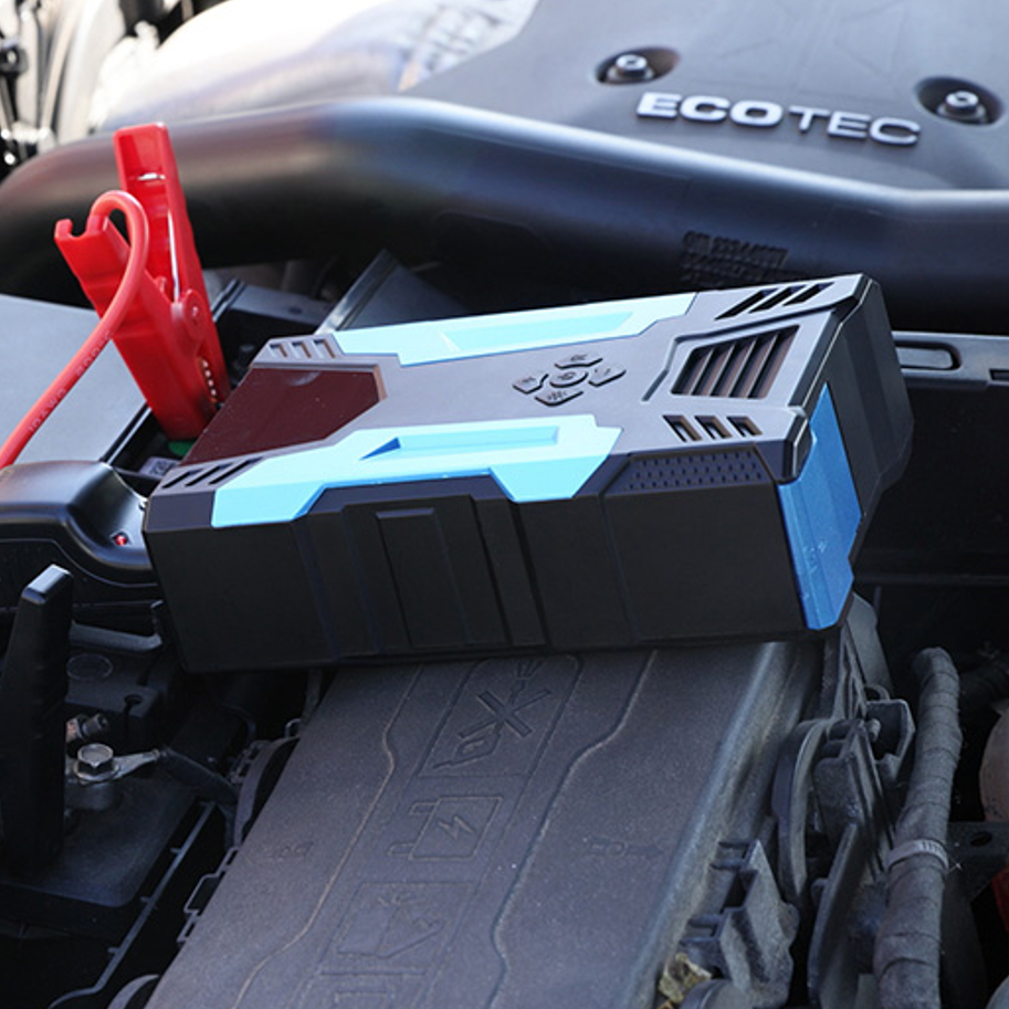 잭슨 안심 카스타터 에어 배터리 점프 스타터 자동차 점프선 방전 밧데리 충전기 휴대용