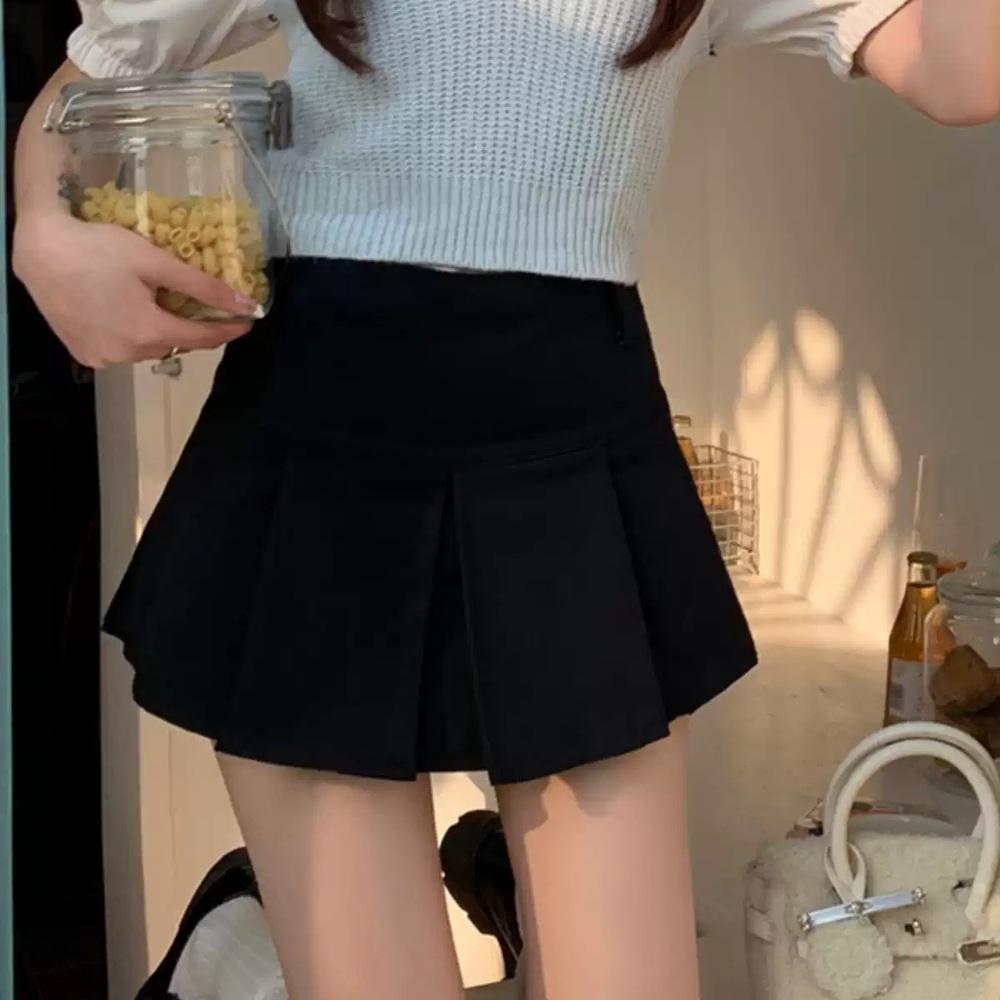 있지 리아 스커트 치마 공항패션 테니스 플리츠 의상 옷 패션 - 상품 이미지