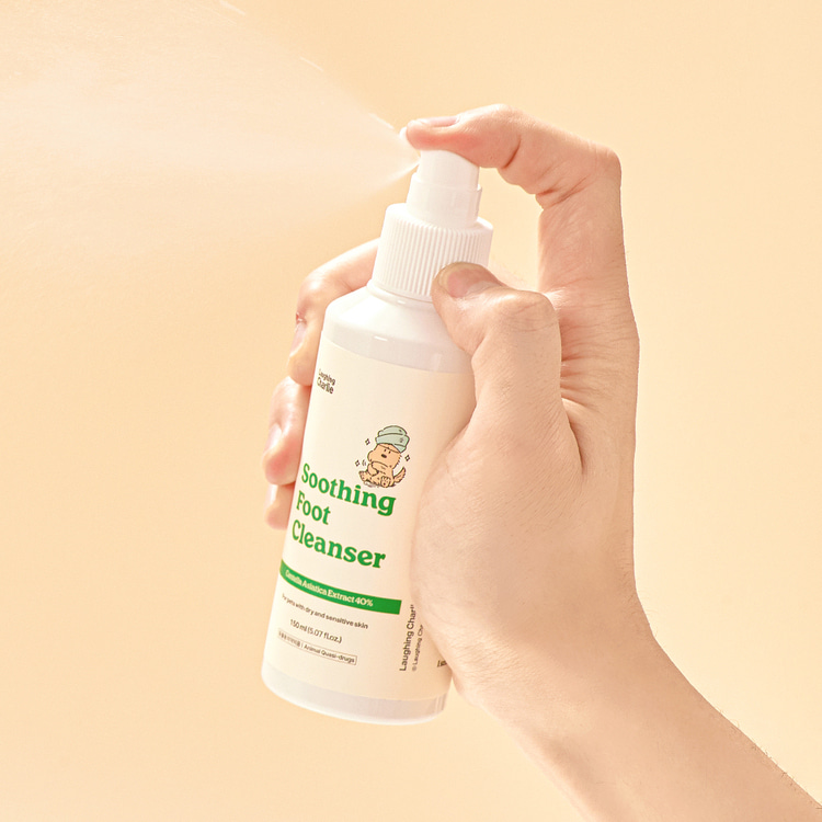 래핑찰리 수딩 풋클렌저 150ml 강아지 발세정제 발비누 발샴푸 워터리스 샴푸 이미지 3