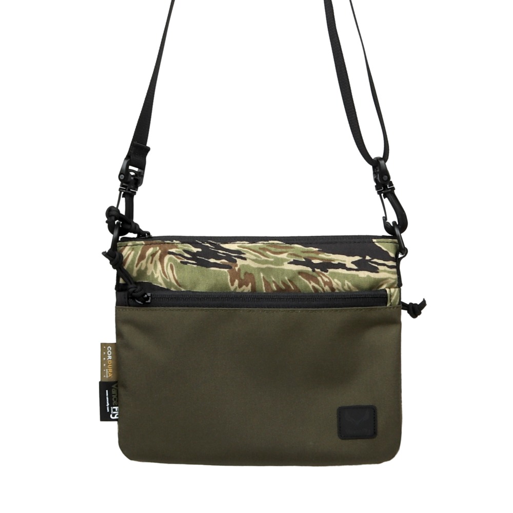 반스플라이 어반 딜리스 미니 크로스백(타이거스트라이프-레인저그린)