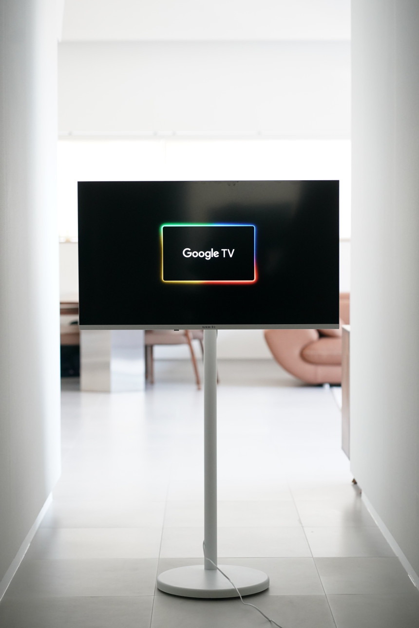 와이드무빙뷰 화이트에디션 삼탠바이미 셋트 109cm(43인치) UHD 4K 스마트 이동식 TV 중소바이미 V1 사진 4