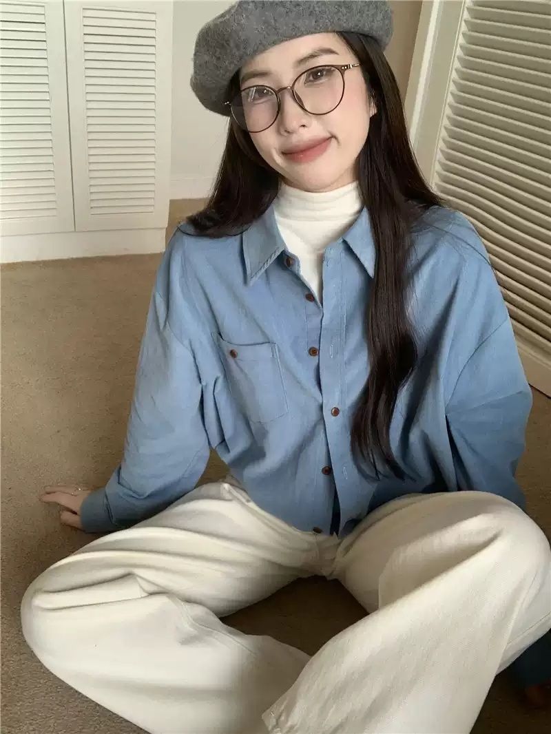 취하는 로맨스 1화 김세정 셔츠 블라우스 채용주 카라넥 레이어드 의상 옷 패션 - 상세 이미지 5