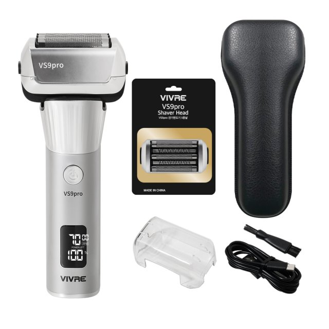 비브르 전기면도기 방수 5중면도날 트리머 VS9PRO