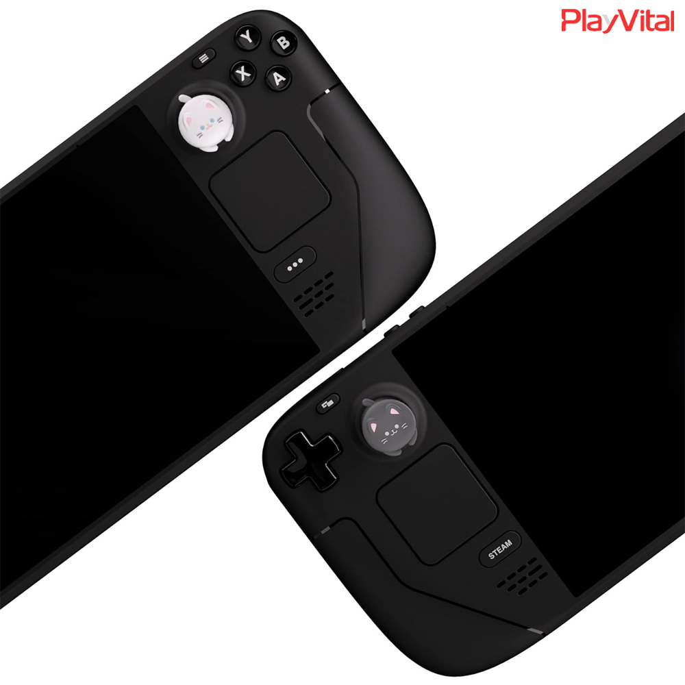 스팀덱 스틱커버 PlayVital 고양이 ROG Ally 호환 - 상세 이미지 3