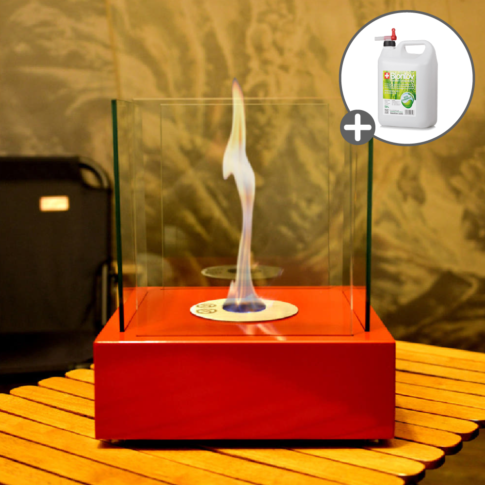 코지앤코 에탄올난로 라움스퀘어 감성 캠핑 불멍 화로대 가정용 미니 화롯대