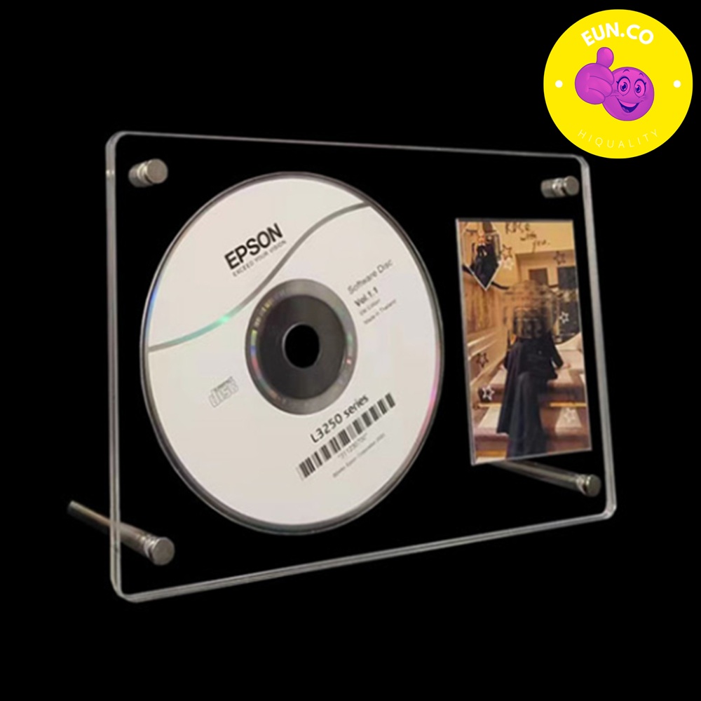 투명 씨디 수납 CD 케이스 아크릴 씨디장 dvd 보관 - 메인 이미지