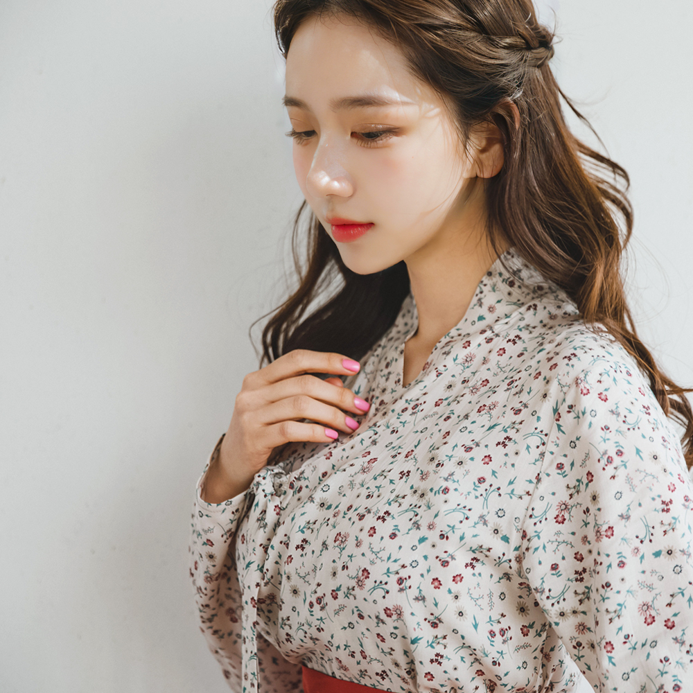 생활한복 어리연 저고리 개량 계량 퓨전 반티-114 이미지 7