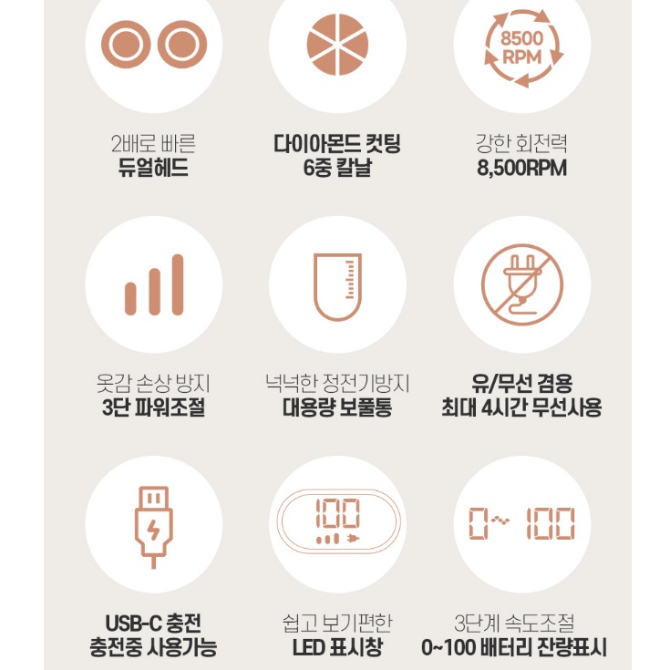 코드 먼지 만능 보풀 제거기 가정 세탁소 업소용 보풀 제거기 - 상세 이미지 2