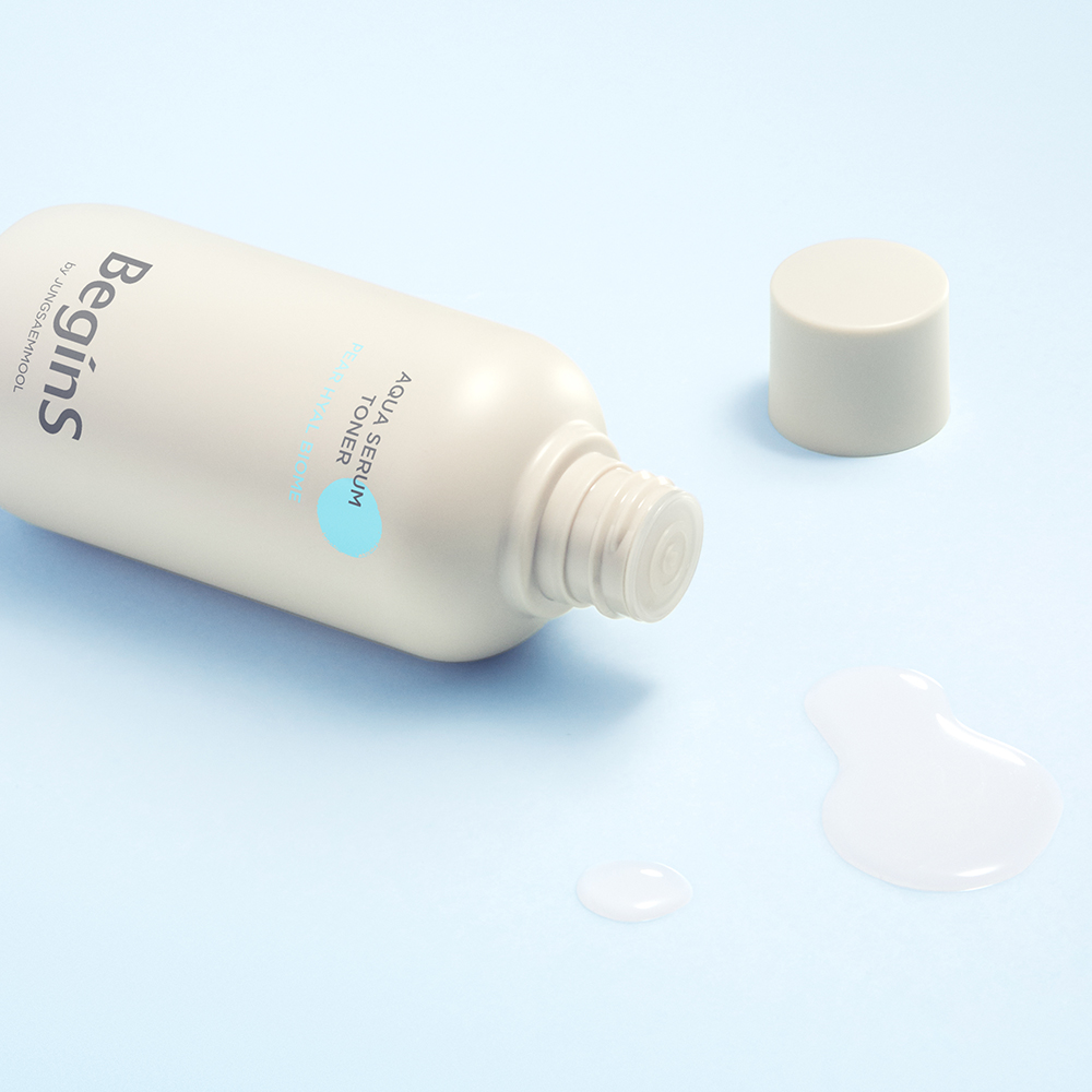 비긴스 바이 정샘물 아쿠아 세럼 토너 200ml - 상세 이미지 4