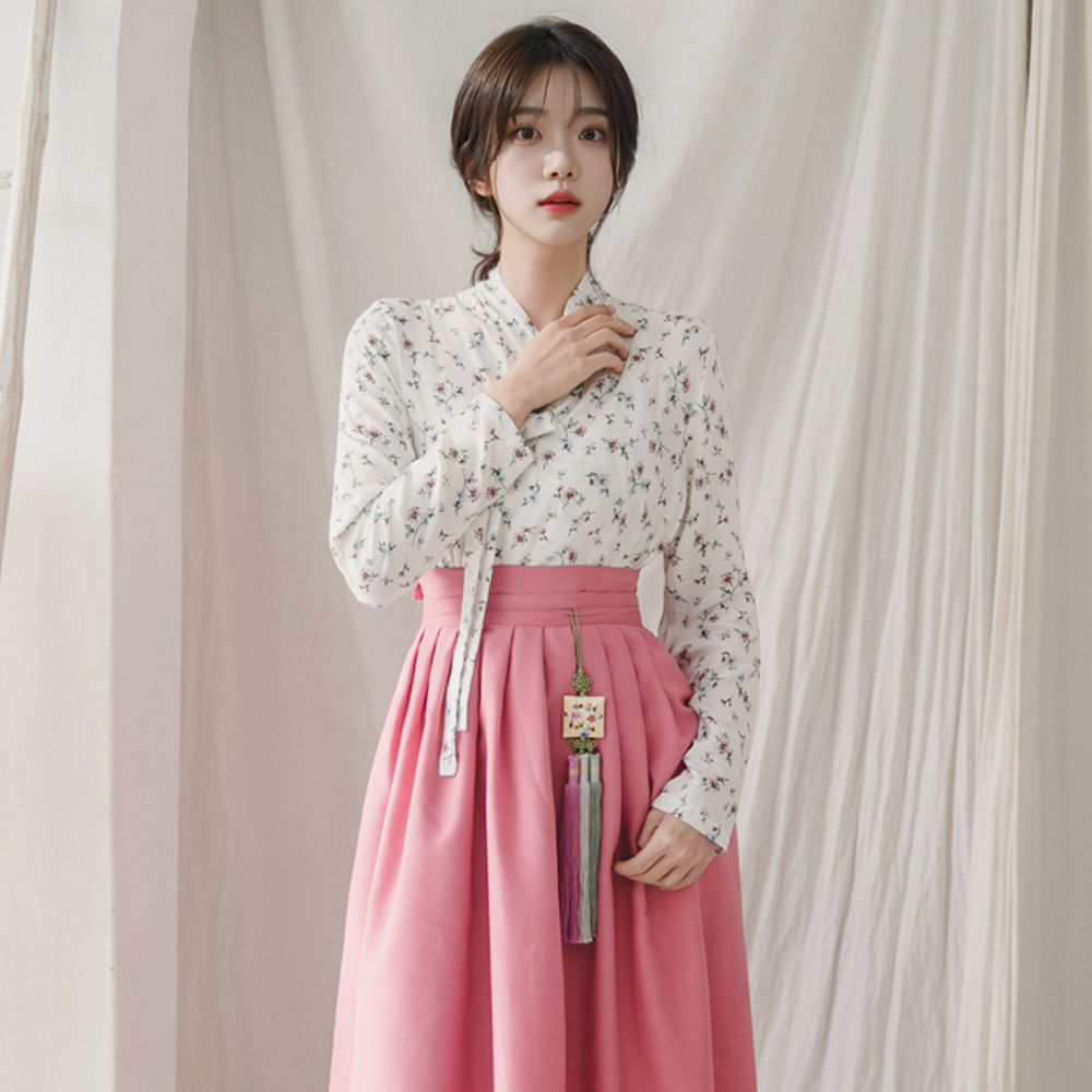 생활한복 세트 수채화+나은 개량 계량 퓨전 반티-165 이미지 6