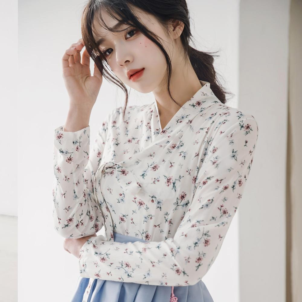 생활한복 세트 수채화+닻별 개량 계량 퓨전 반티-165 - 상세 이미지 2