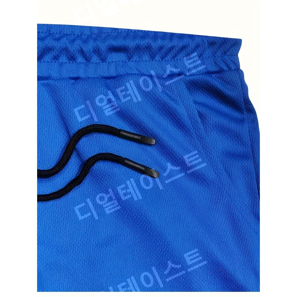 남성용 스포츠 반바지 3개 세트 4부 스쿼트 숏팬츠 이미지 8