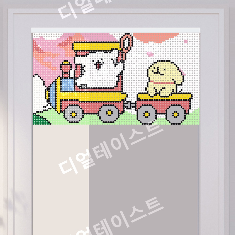 강아지 비즈발 만들기 키트 diy 재료 비즈 구슬 문장식 - 상세 이미지 2