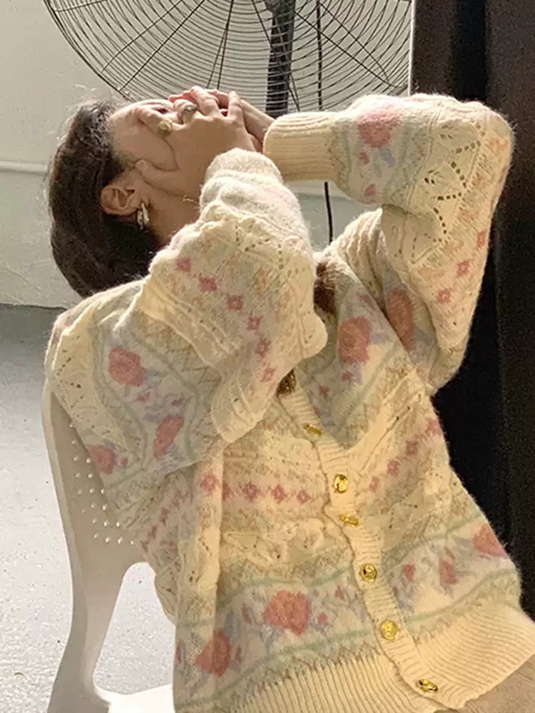 조립식 가족 9화 정채연 가디건 긴팔 윤주원 데일리 가을 의상 옷 패션 - 상세 이미지 3