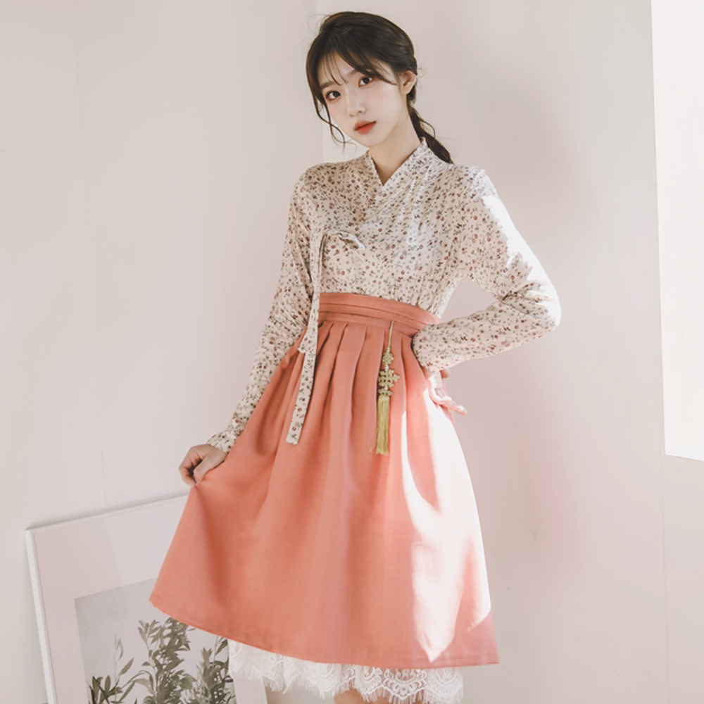 다미혜 허리치마 생활한복 개량 계량 퓨전 반티