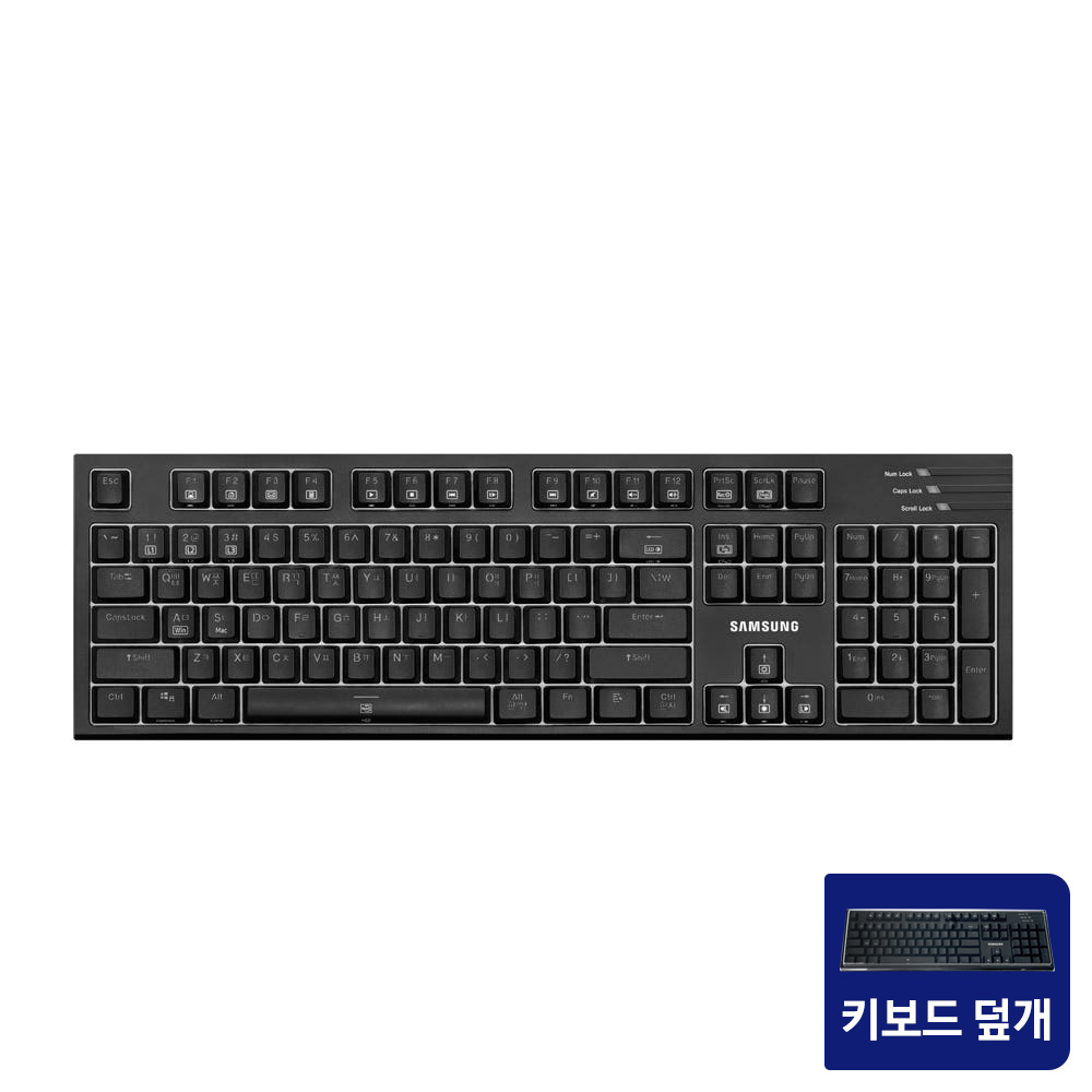삼성전자 유선 기계식키보드 SK-C1200RB 적축 게이밍 백라이트 사무실 사무용 키보드 - 상세 이미지 2
