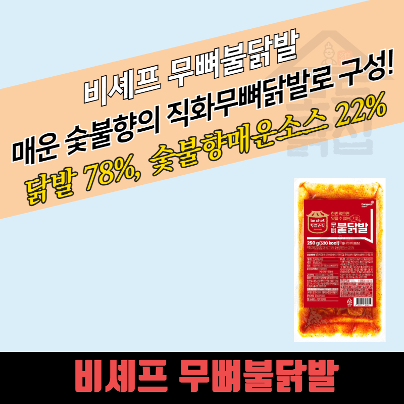 비셰프 달구지 불막창 300g 30개 BOX 달구지막창 돼지막창 닭발 닭목살 - 상세 이미지 4
