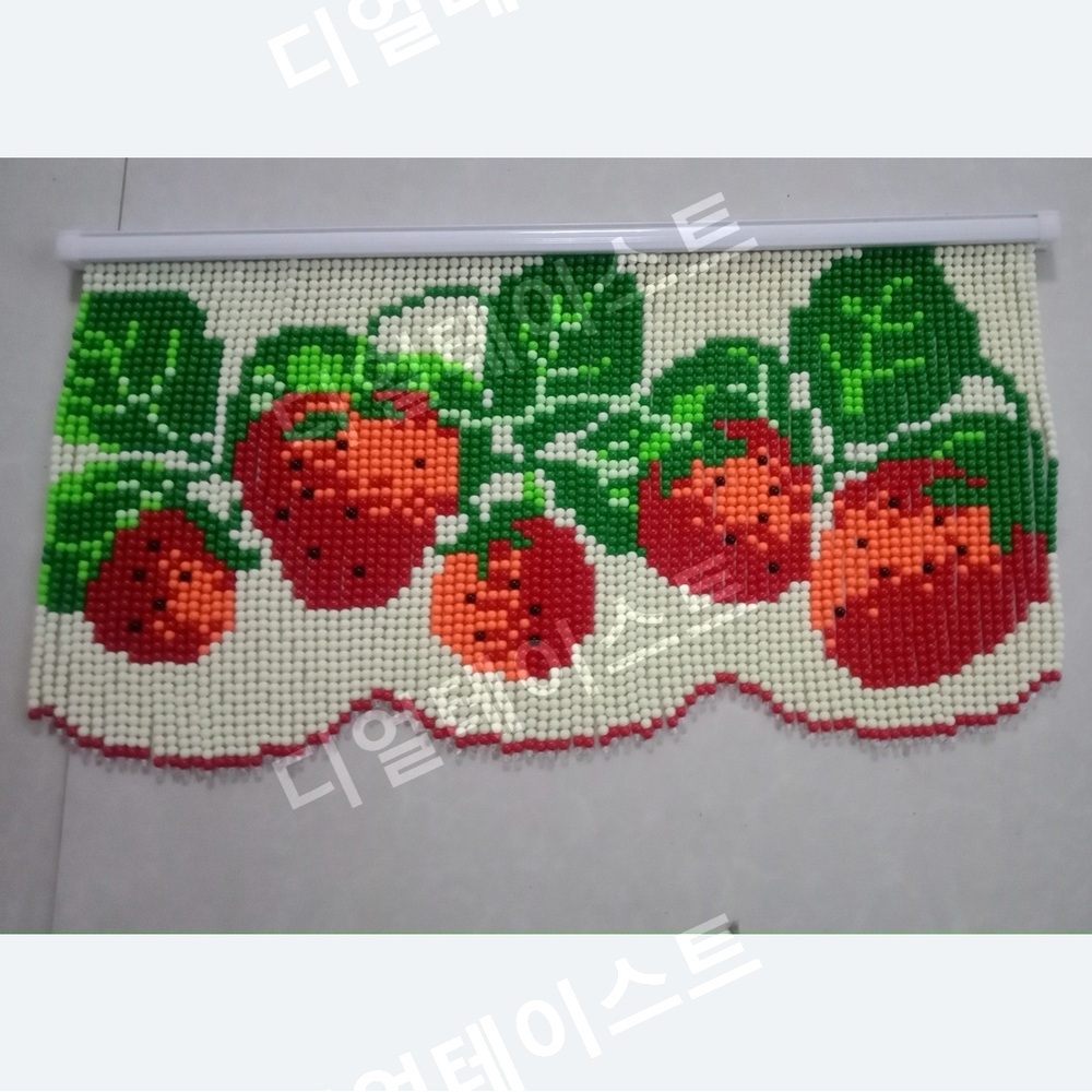 딸기 중국집발 비즈문발 비즈발 만들기 키트 diy 재료