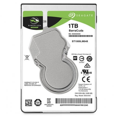 Seagate 1TB Barracuda ST1000LM048 (SATA3/5400/128M/노트북용)