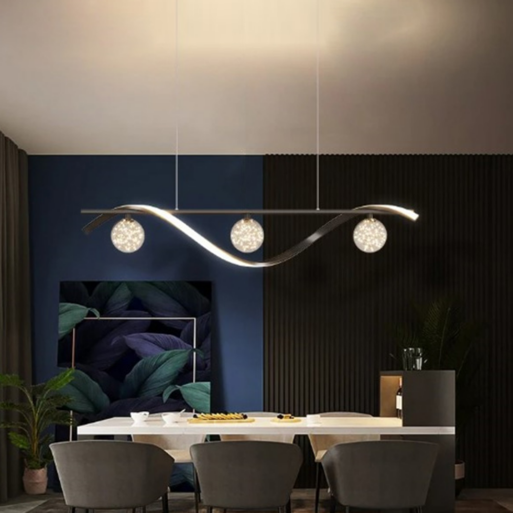 스텔라 스트림 펜던트조명 1000 LED 30W 식탁등 은하수 감성 포인트등 - 상세 이미지 5