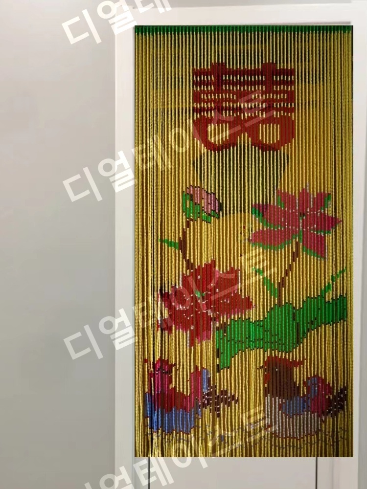 중국풍 비즈발 만들기 집순이취미 키트 diy 재료 구슬 커튼
