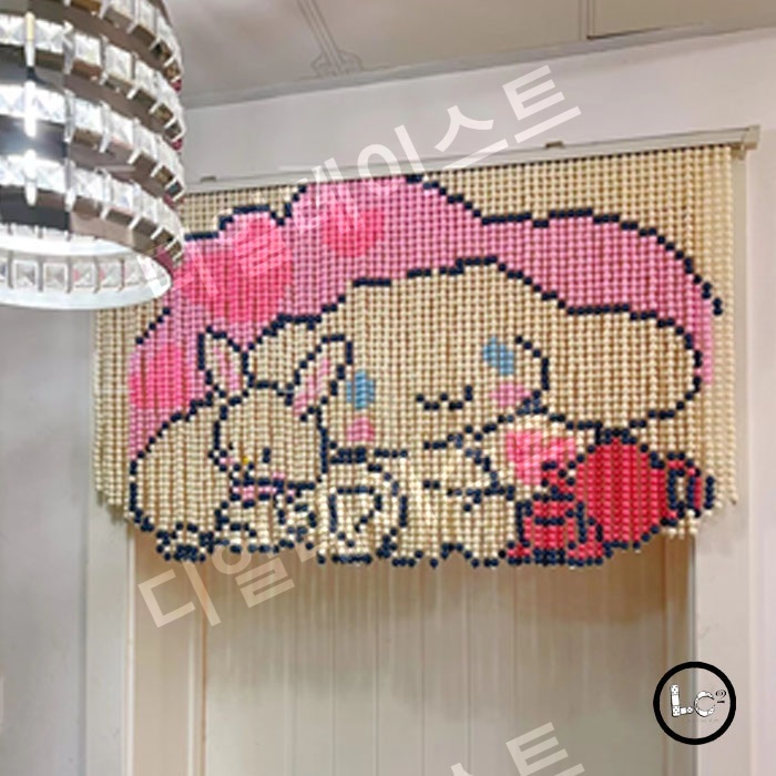 비즈발 만들기 키트 diy 재료 산리오비즈발 구슬문발 - 상세 이미지 3