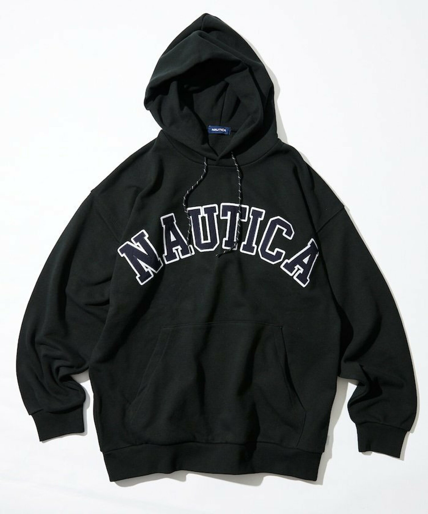 노티카 NAUTICA 후드티 아치 로고 스웨트 후디 티셔츠 4컬러 - 상세 이미지 3