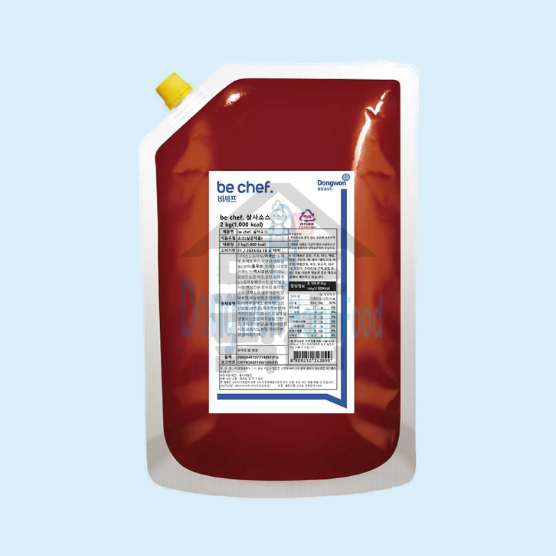 동원 홈푸드 비셰프 살사소스 2kg 타코 토마토 나쵸소스 - 상세 이미지 2