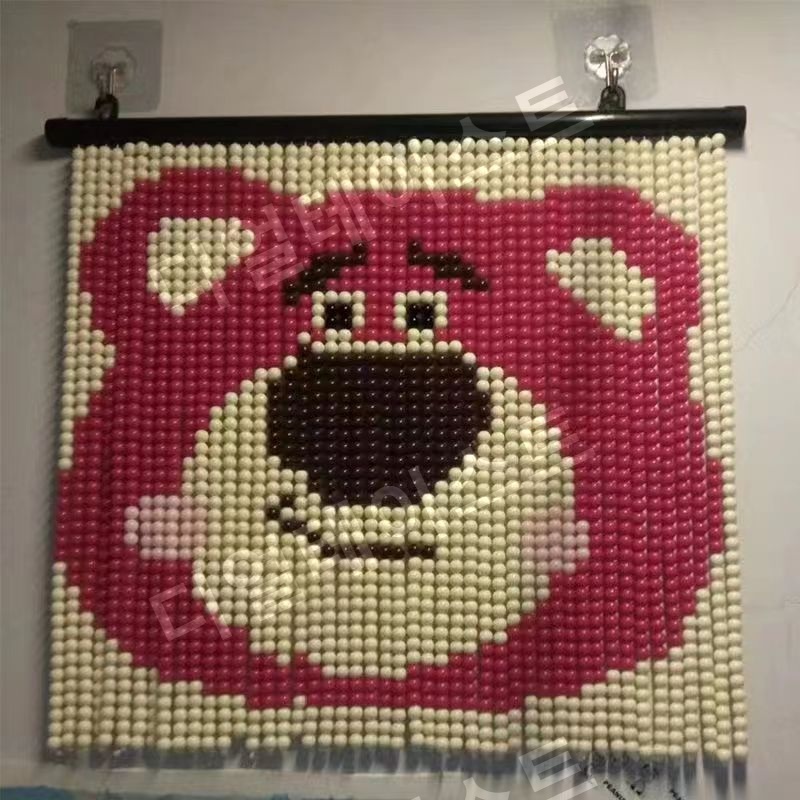 그림 비즈발 만들기 키트 diy 재료 패턴 도안