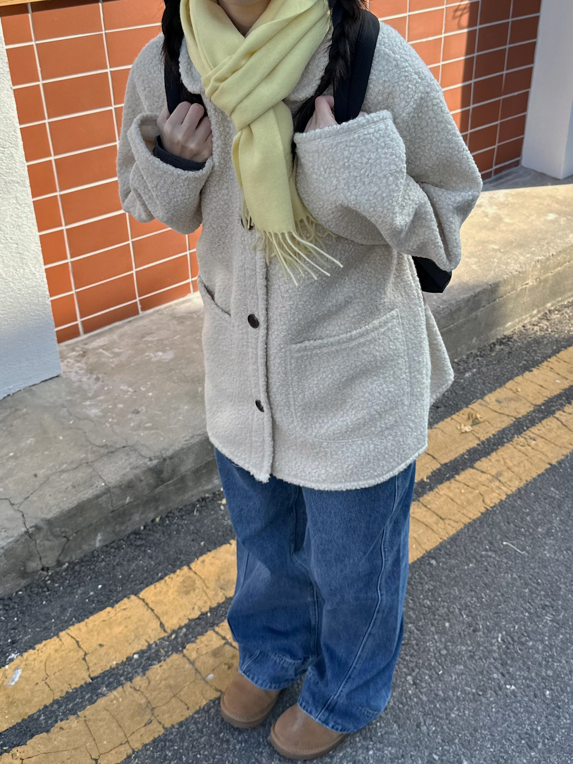 부클 카라 버튼 미디코트 상세 이미지 27