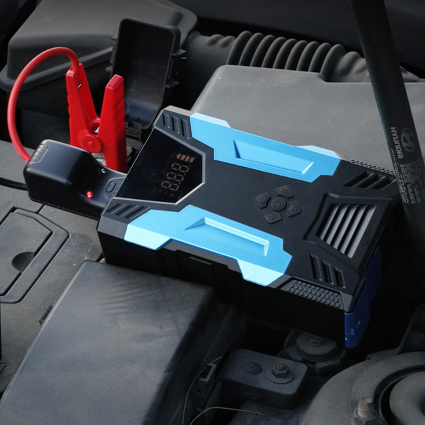 잭슨 안심 카스타터 에어 차량 배터리 점프 스타터 자동차 점프선 방전 밧데리 충전기 차량용 휴대용