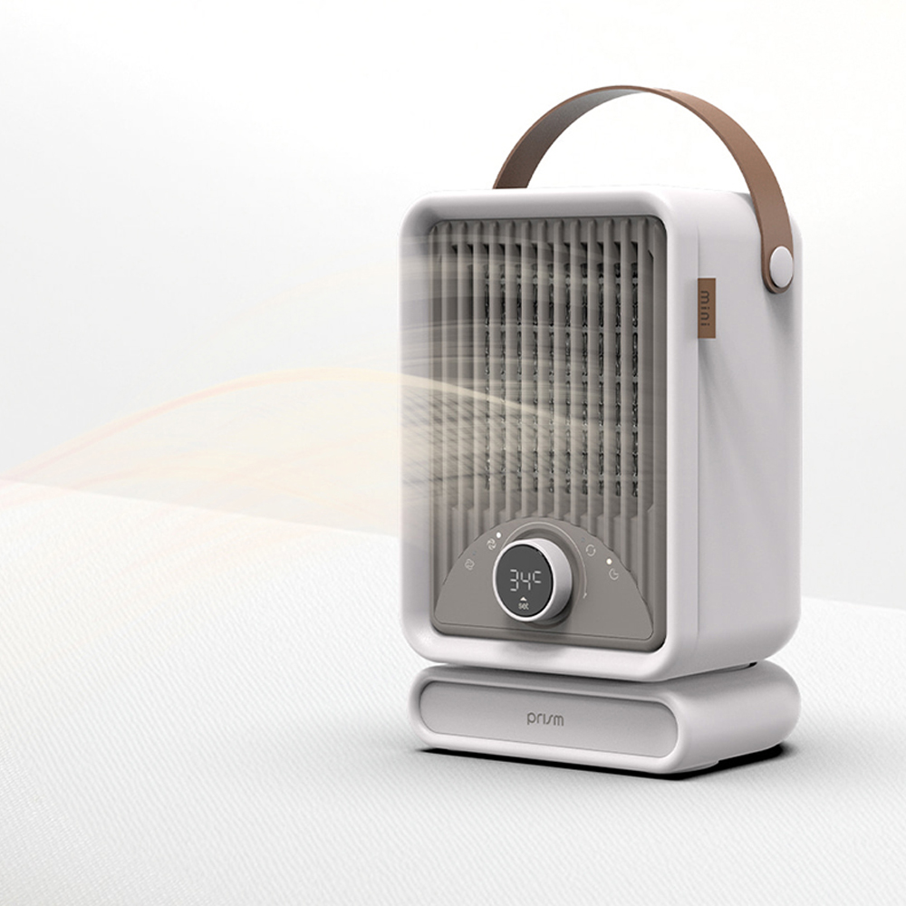 크레모아 프리즘 미니힛 발난로 가정용 캠핑용 팬히터 PTC