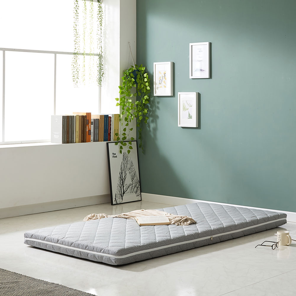 조아조아 50T 에어폼 멀티싱글 침대 토퍼 접이식 매트리스 원룸 바닥 수면매트