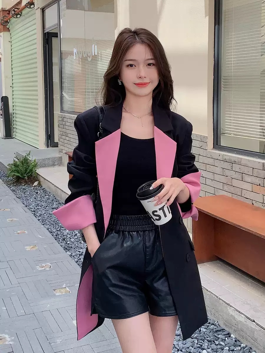 용감무쌍 용수정 119화 박현숙 자켓 블랙 캘리정 카라넥 캐주얼 의상 옷 패션 - 상세 이미지 4