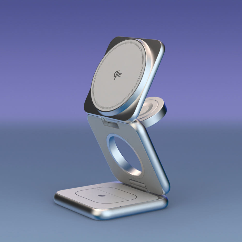 레드빈 충전기 접이식 모습