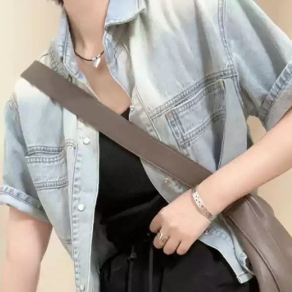 동네멋집2 11화 한혜진 자켓 데님 청남방 스트레이트 의상 옷 패션 - 메인 이미지