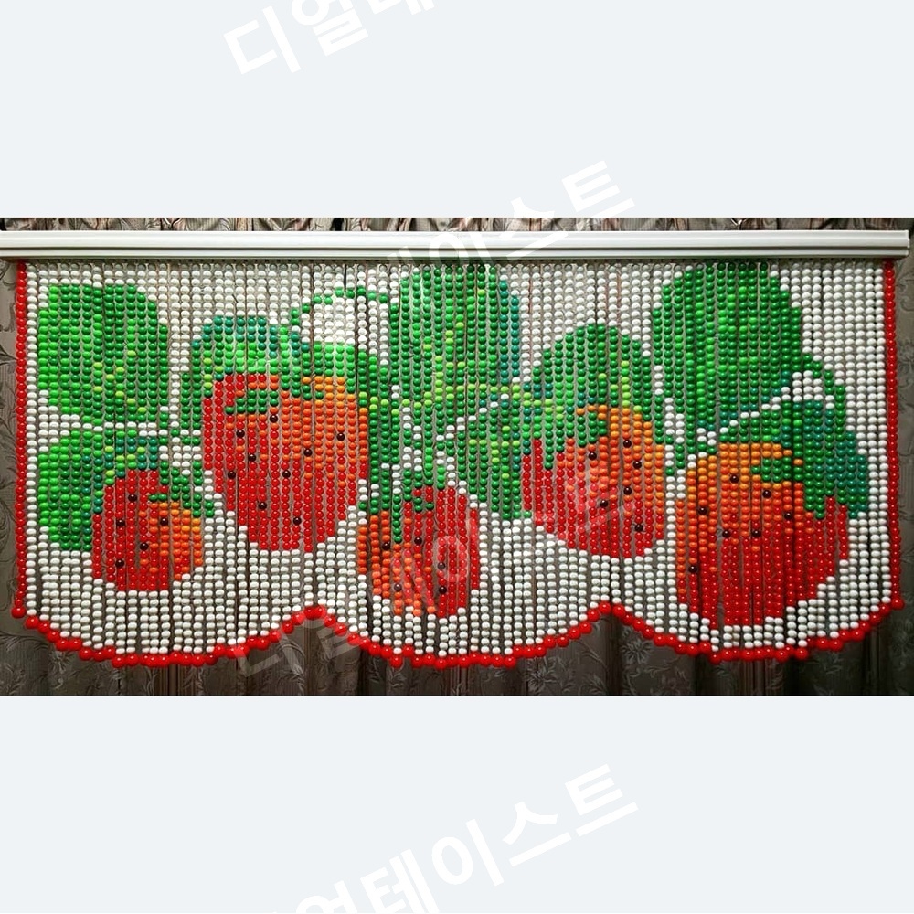 딸기 중국집발 비즈문발 비즈발 만들기 키트 diy 재료