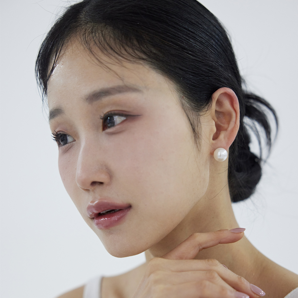 제이끌레르 스와로브스키 진주 귀걸이 4mm 5mm 6mm 8mm 10mm 12mm 혼주 웨딩 승무원 데일리 오스트리아 스톤 실버925