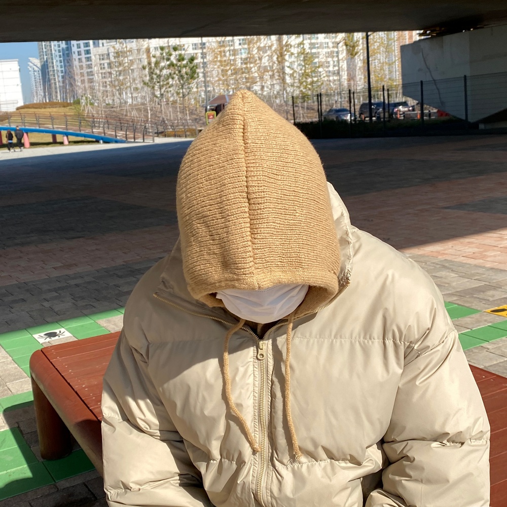 니트바라클라바 후드바라클라바 남자바라클라바 - 상세 이미지 3