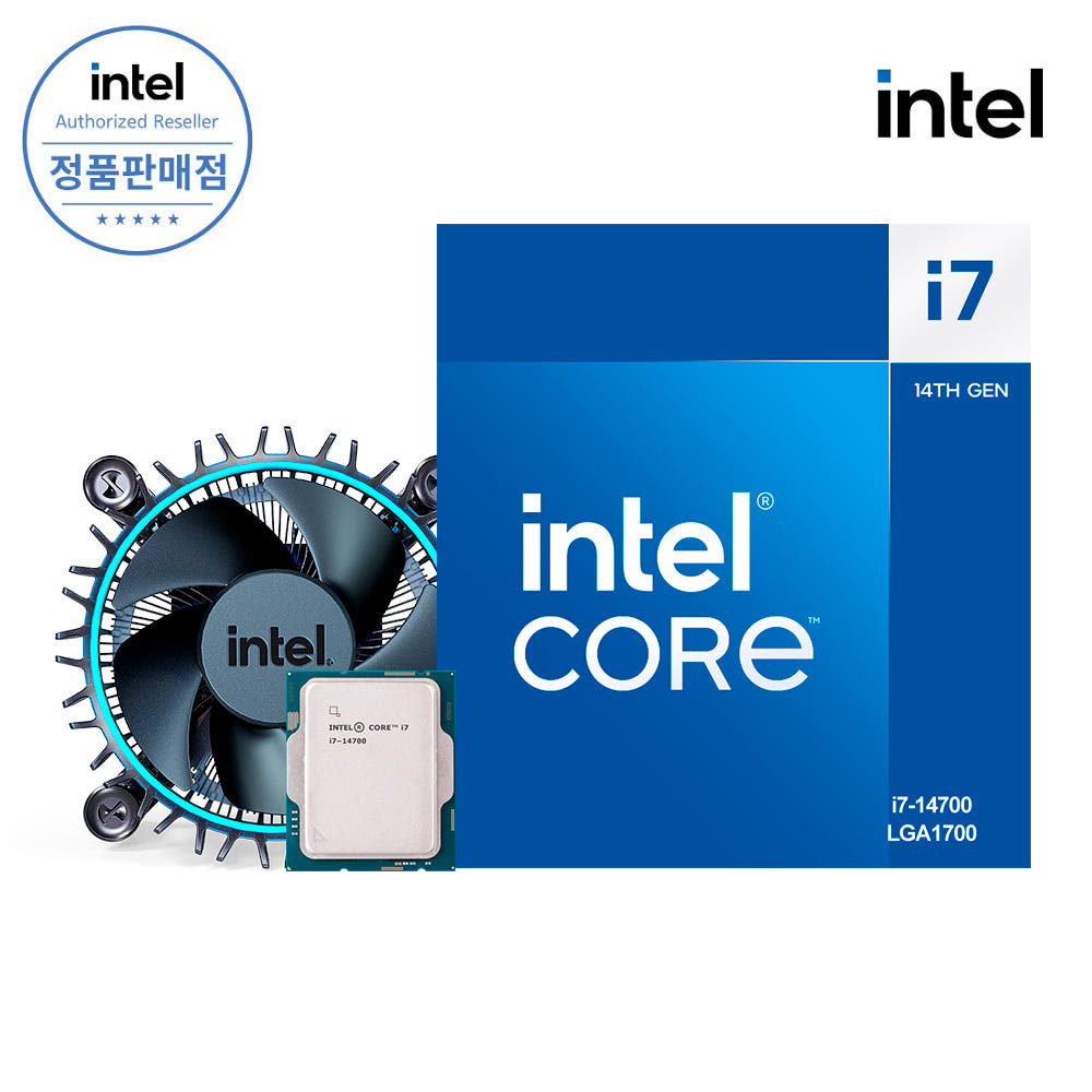 인텔 CPU 코어 i7-14세대 14700 랩터레이크 리프레시