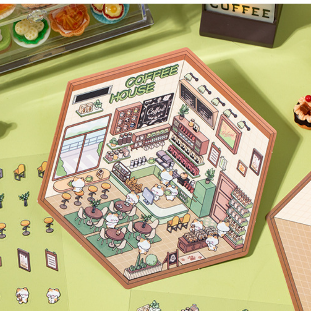3D 방꾸미기 입체 스티커 다꾸 diy 편의점 - 상세 이미지 5