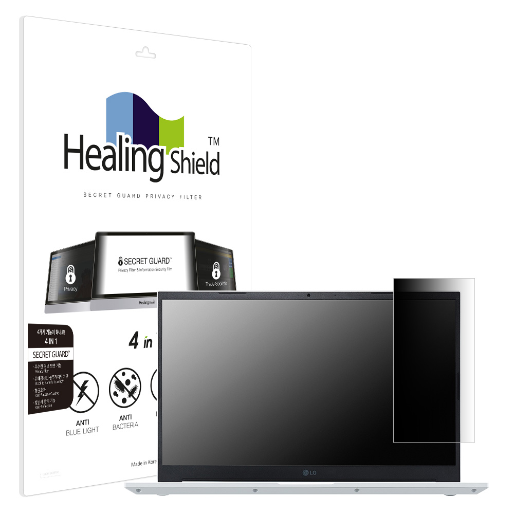 LG 울트라 PC 15UG50R SNS 메신저 사이드 프라이버시 보안필름 - 상품 이미지