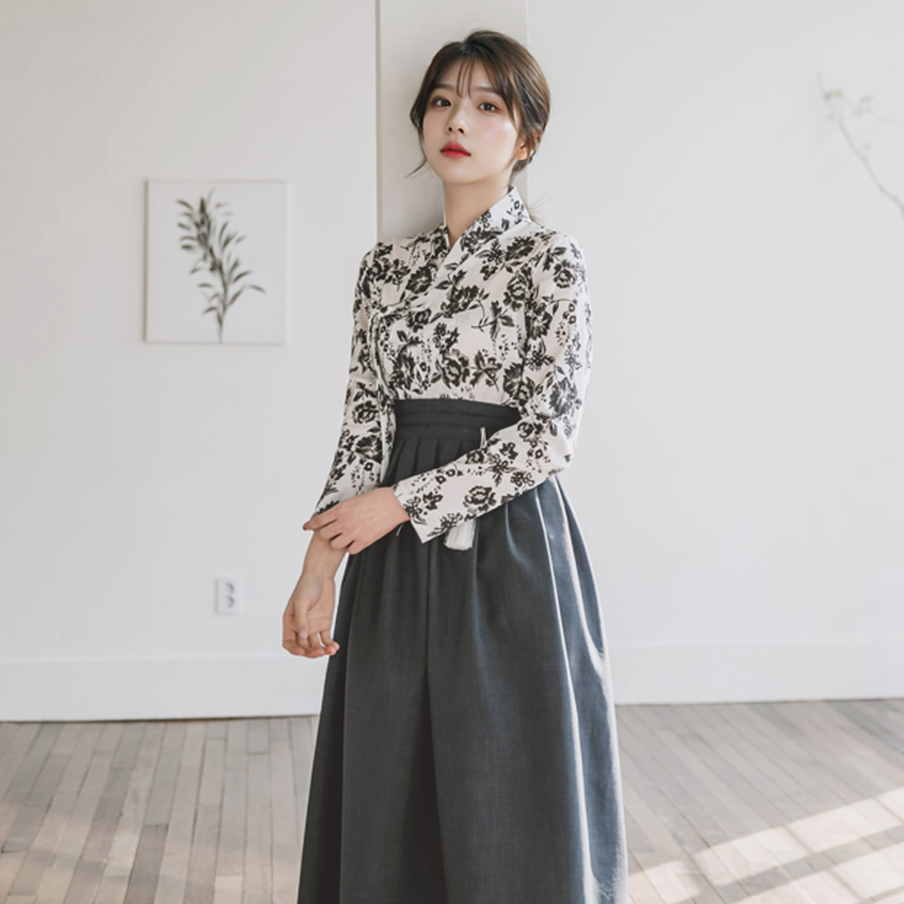 생활한복 바람결 저고리 개량 계량 퓨전 반티-169 이미지 3