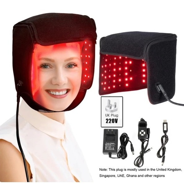 탈모건강 헤어케어 윤기나는 머릿결 헤어케어기기 Red light control hair cap - 메인 이미지