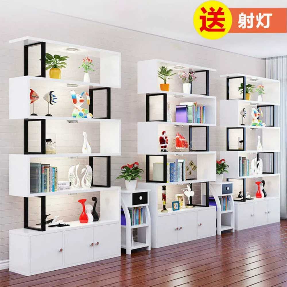 살롱 술장식장 미용실 진열장 LED 트로피장 3단 60x30x110cm - 상세 이미지 2