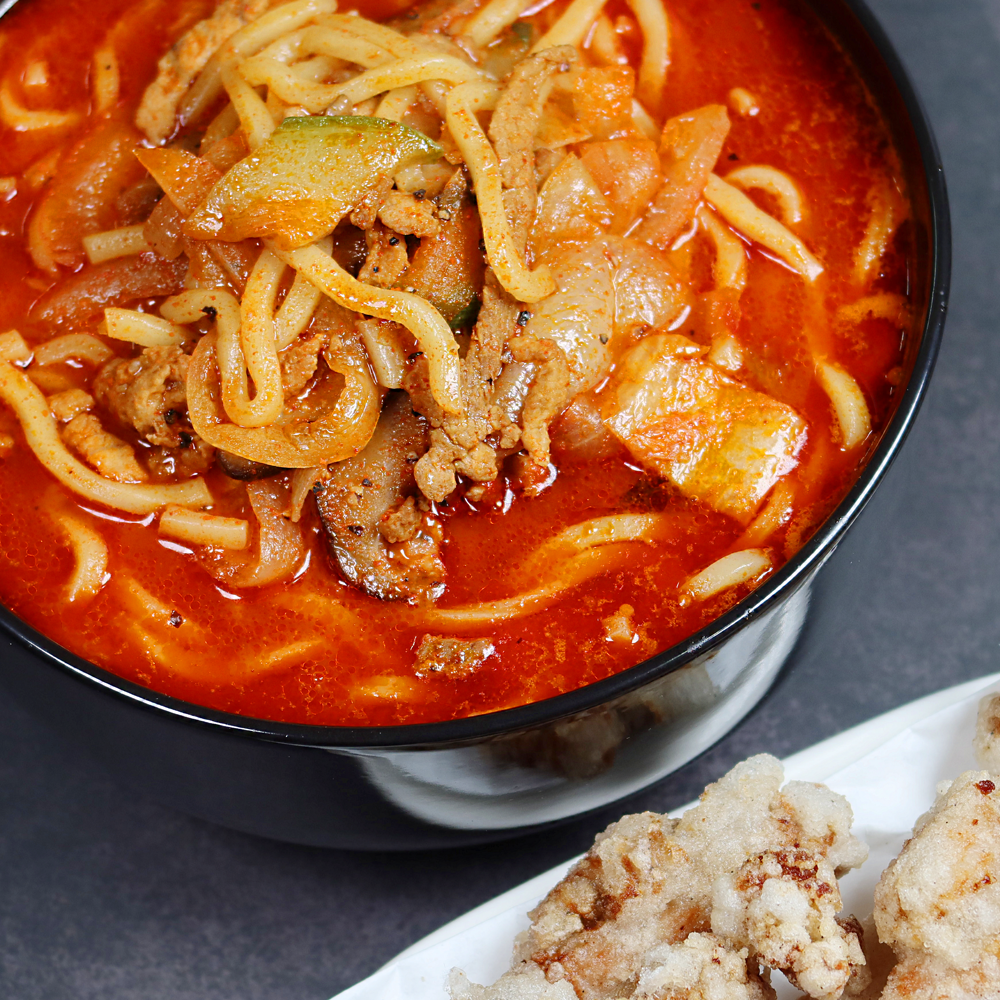 고기짬뽕 국물이 진한 짬뽕 밀키트 480g 이미지 6