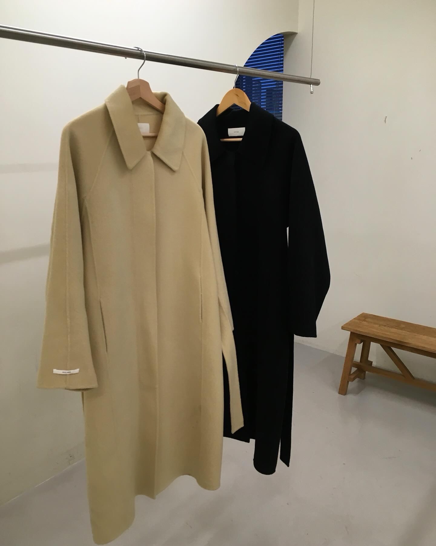 [울100%] 히든 핸드메이드 롱 코트 (2color) / 데일리코트 / 겨울코트 / 오피스룩 / 상세 이미지 6