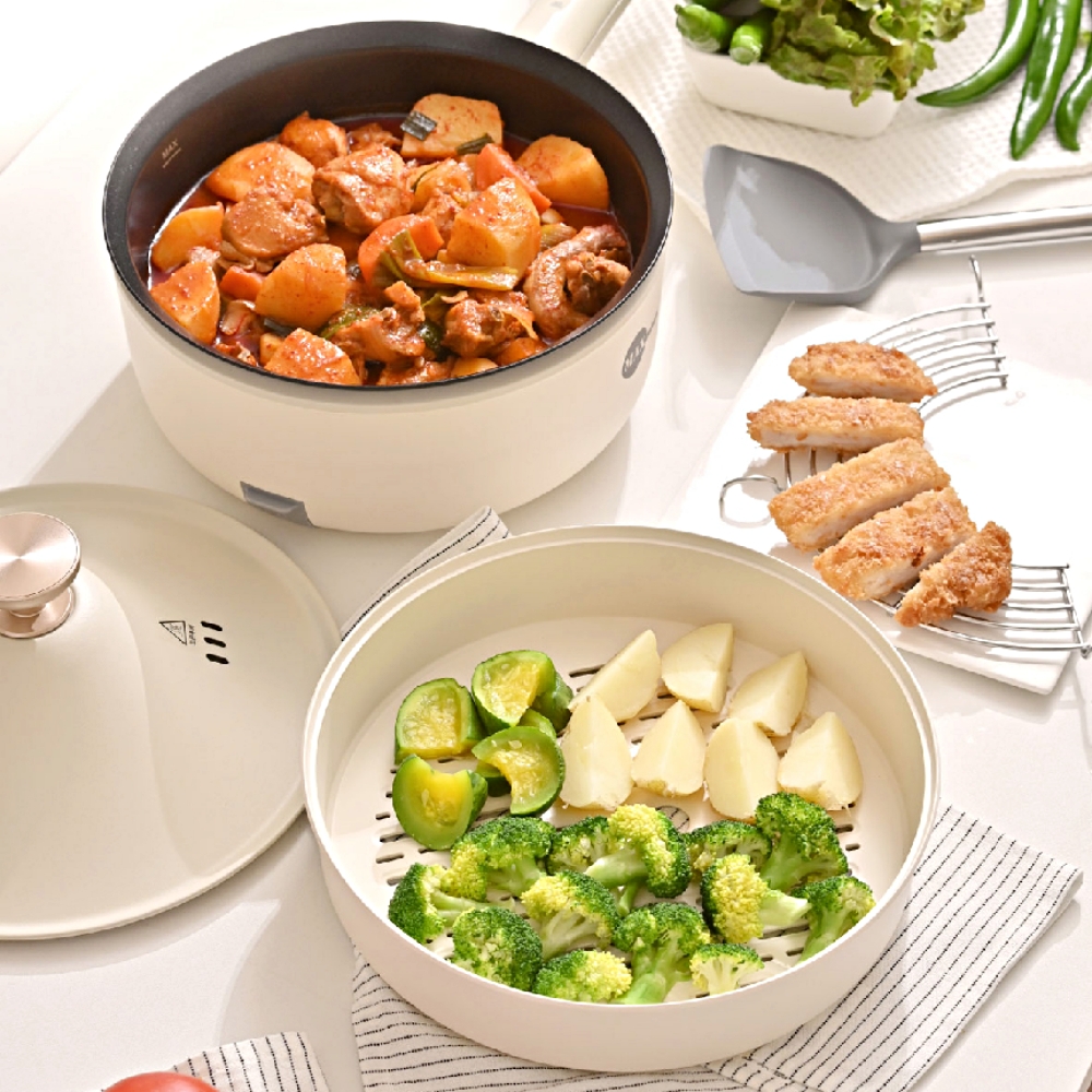 하나로 맥스올쿡 전기냄비 6종 세트 터치식 전기웍 쿠커